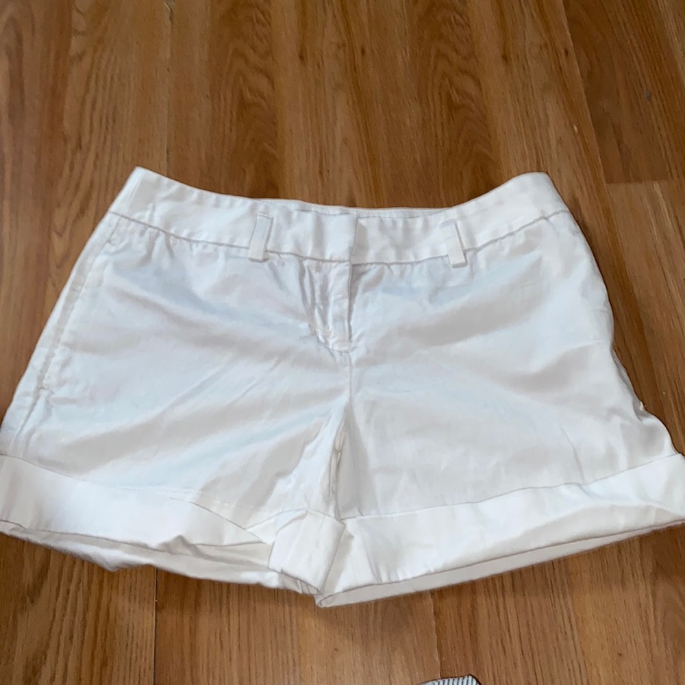 White shorts